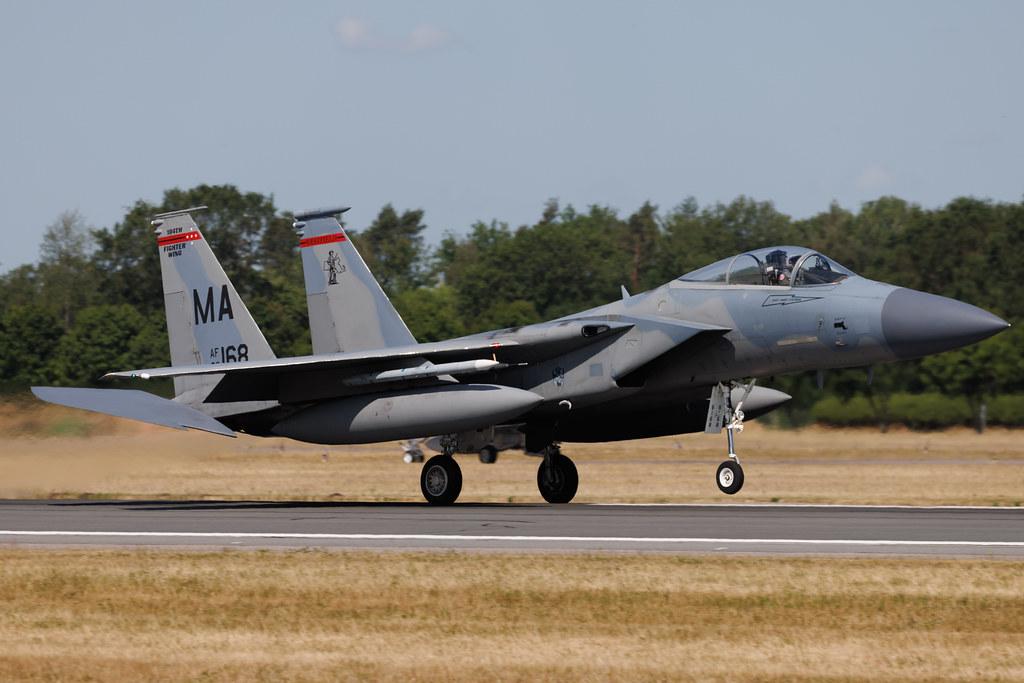 Fliegerhorst Hohn: United States Air Force (USAF) | McDonnell Douglas F-15C Eagle F15 | 86-0168 | MSN 1017/C396