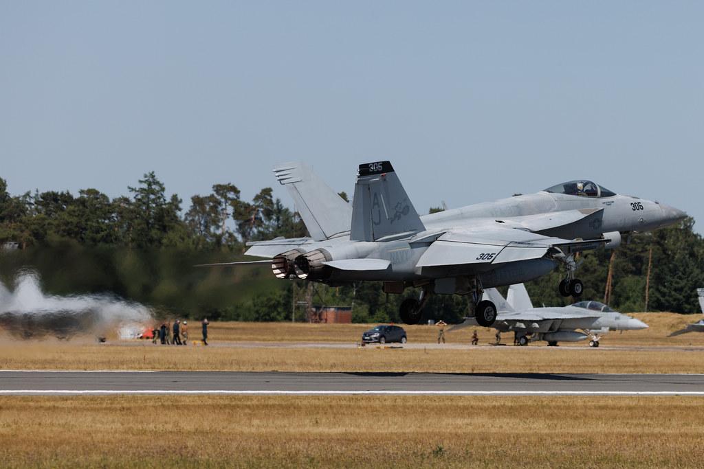 Fliegerhorst Hohn: United States - US Navy (USN) | Boeing F/A-18E Super Hornet F18 | 166781 | MSN E127