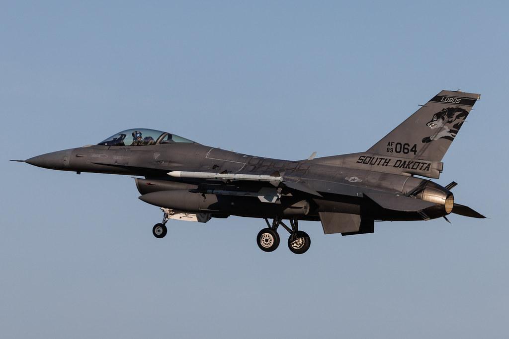 Schleswig Jagel Airport: United States Air Force (USAF) | General Dynamics F-16C Fighting Falcon F16 | 89-2064 | MSN 1C-217