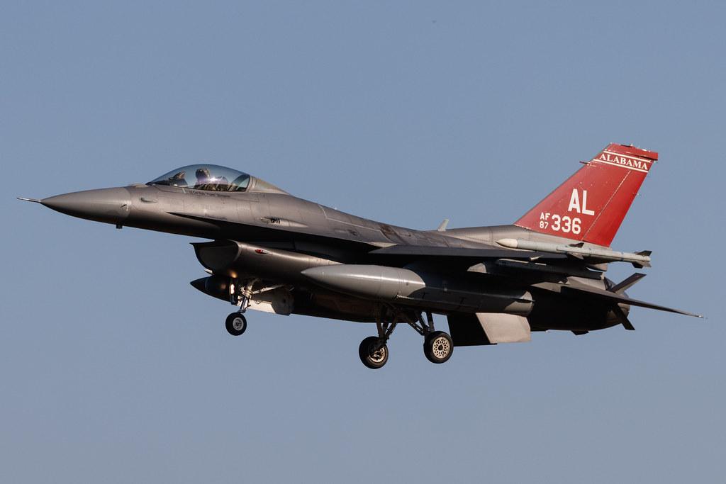 Schleswig Jagel Airport: United States Air Force (USAF) | General Dynamics F-16C Fighting Falcon F16 | 87-0336 | MSN 5C-597
