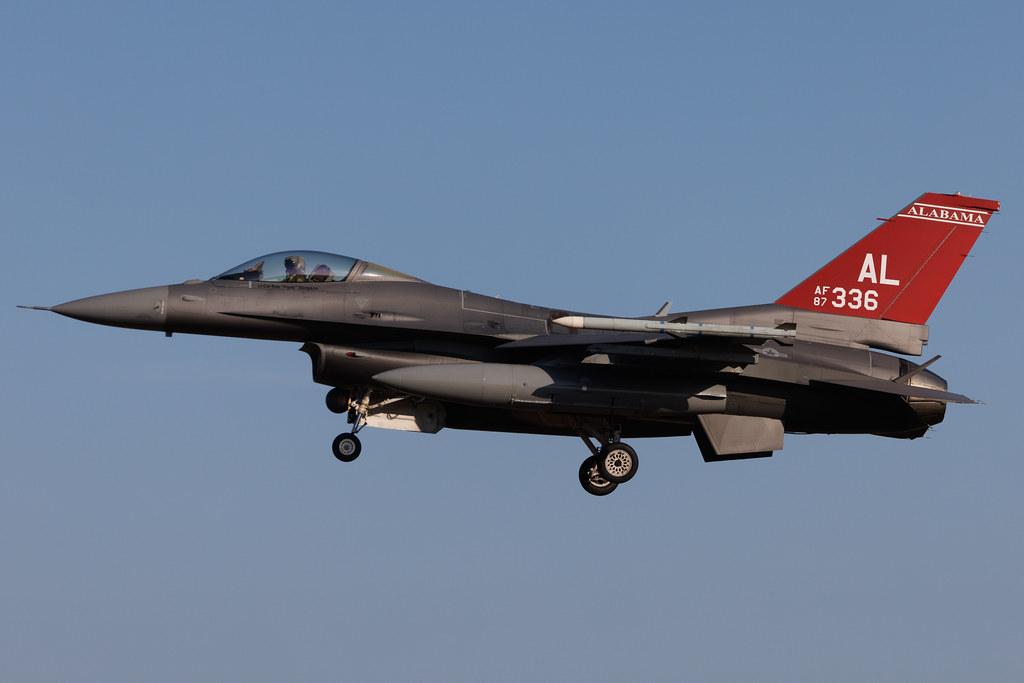 Schleswig Jagel Airport: United States Air Force (USAF) | General Dynamics F-16C Fighting Falcon F16 | 87-0336 | MSN 5C-597