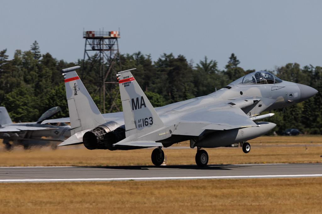 Fliegerhorst Hohn: United States Air Force (USAF) | McDonnell Douglas F-15C Eagle F15 | 86-0163 | MSN 1010/C39