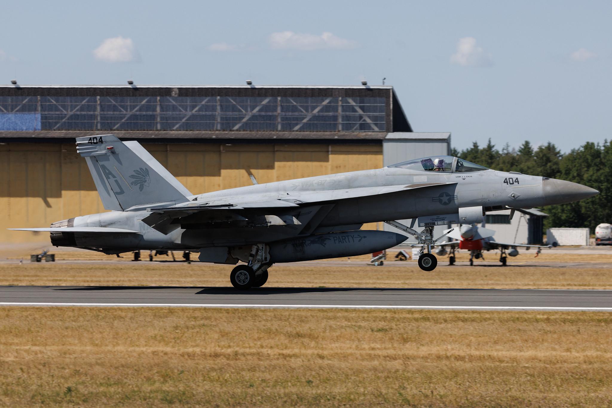 Fliegerhorst Hohn: United States - US Navy (USN) | Boeing F/A-18E Super Hornet F18 | 169398 | MSN E301