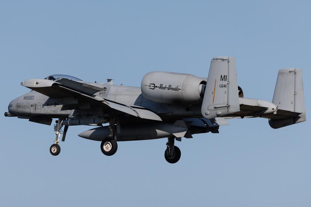 Schleswig Jagel Airport: United States - US Air Force (USAF) | Fairchild A-10C Thunderbolt II A10 | 78-0641 | MSN A10-0261