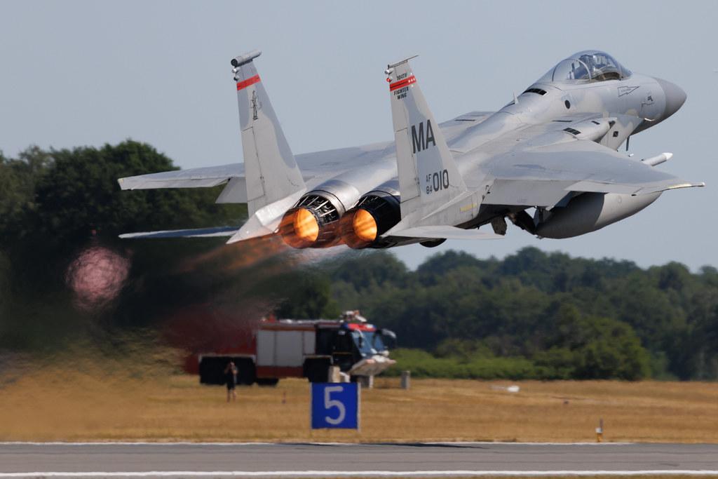 Fliegerhorst Hohn: United States Air Force (USAF) | McDonnell Douglas F-15C Eagle F15 | 84-0010 | MSN 919/C313