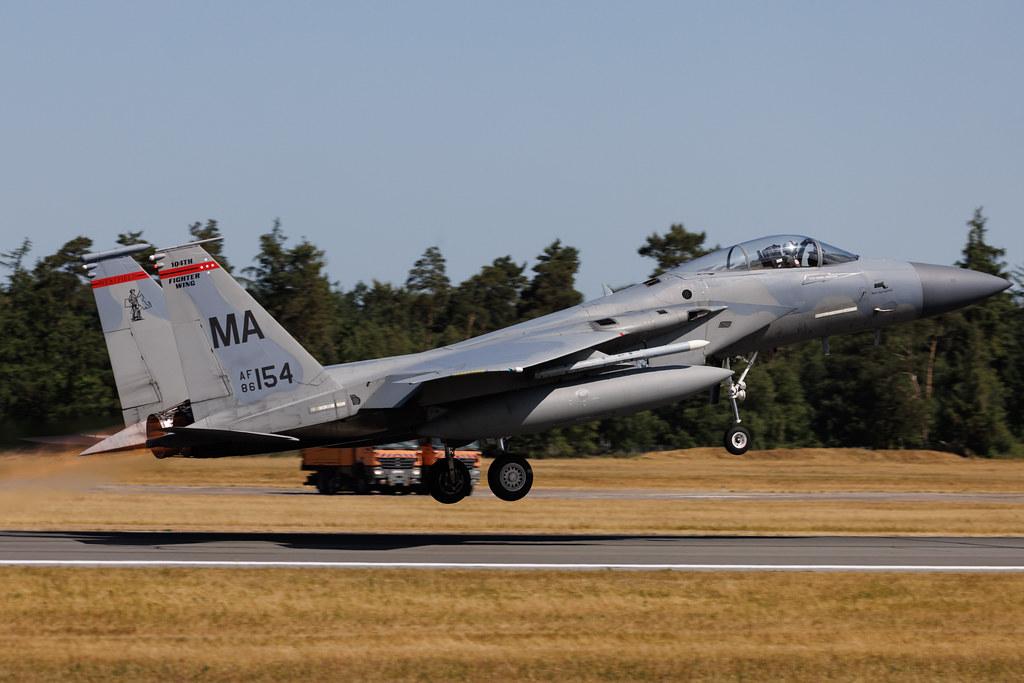 Fliegerhorst Hohn: United States Air Force (USAF) | McDonnell Douglas F-15C Eagle F15 | 86-0154 | MSN 1001/C382