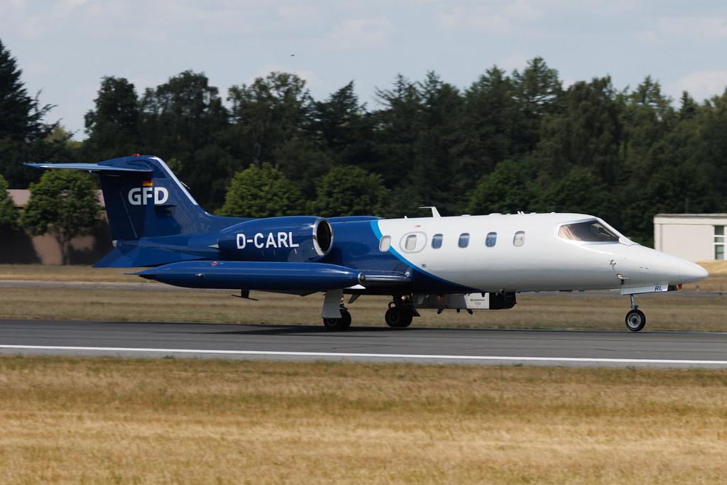 Fliegerhorst Hohn: Gesellschaft fur Flugzieldarstellung (/ GFD) | Operator: Gesellschaft Fur Flugzieldarstellung | Learjet 35A LJ35 | D-CARL | MSN 35-387