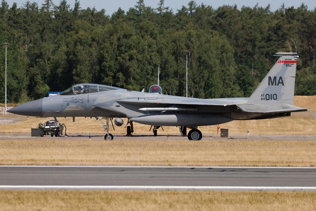 Fliegerhorst Hohn: United States Air Force (USAF) | McDonnell Douglas F-15C Eagle F15 | 84-0010 | MSN 919/C313