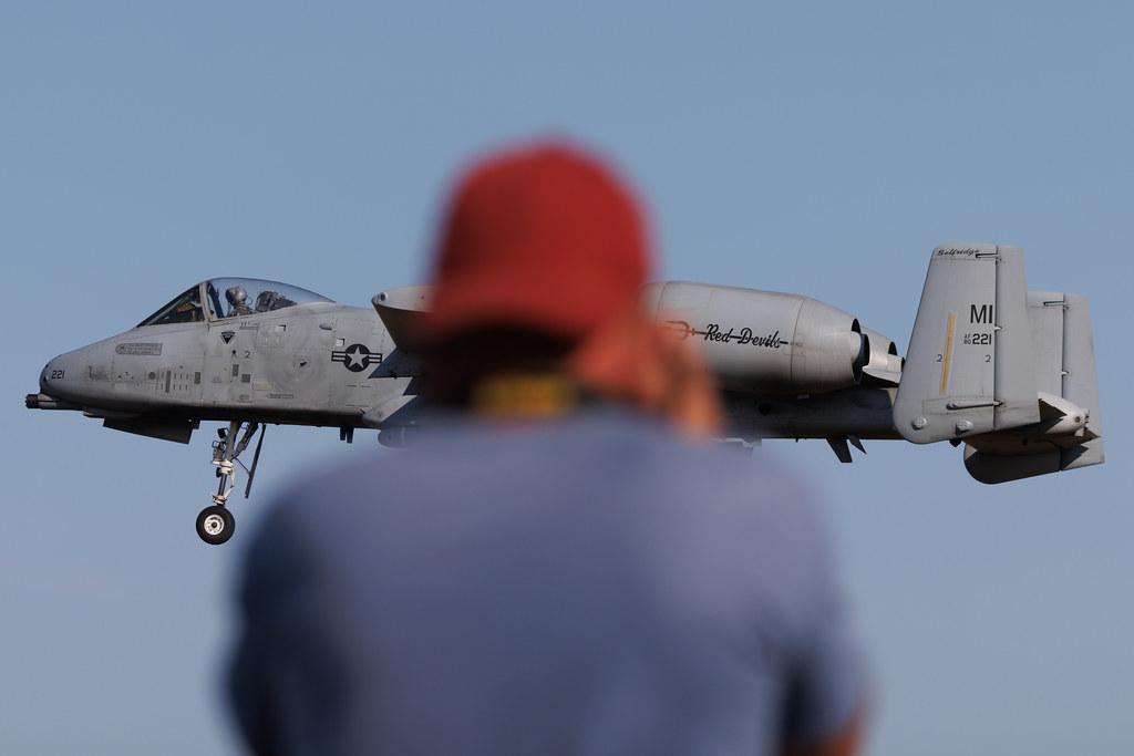 Schleswig Jagel Airport: United States - US Air Force (USAF) | Fairchild OA-10A Thunderbolt II A10 | 80-0221 | MSN A10-0571