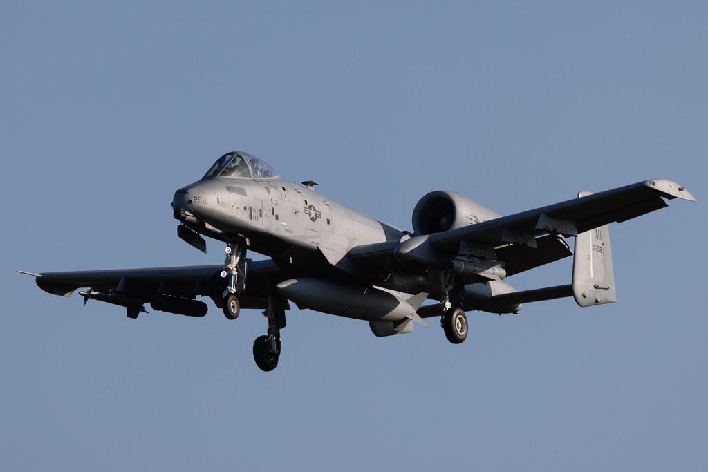 Schleswig Jagel Airport: United States - US Air Force (USAF) | Fairchild A-10A Thunderbolt II A10 | 80-0258 | MSN A10-0608