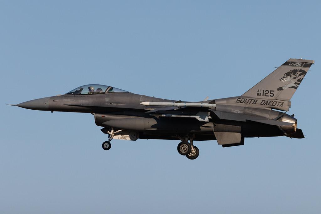 Schleswig Jagel Airport: United States Air Force (USAF) | General Dynamics F-16C Fighting Falcon F16 | 89-2125 | MSN 1C-278