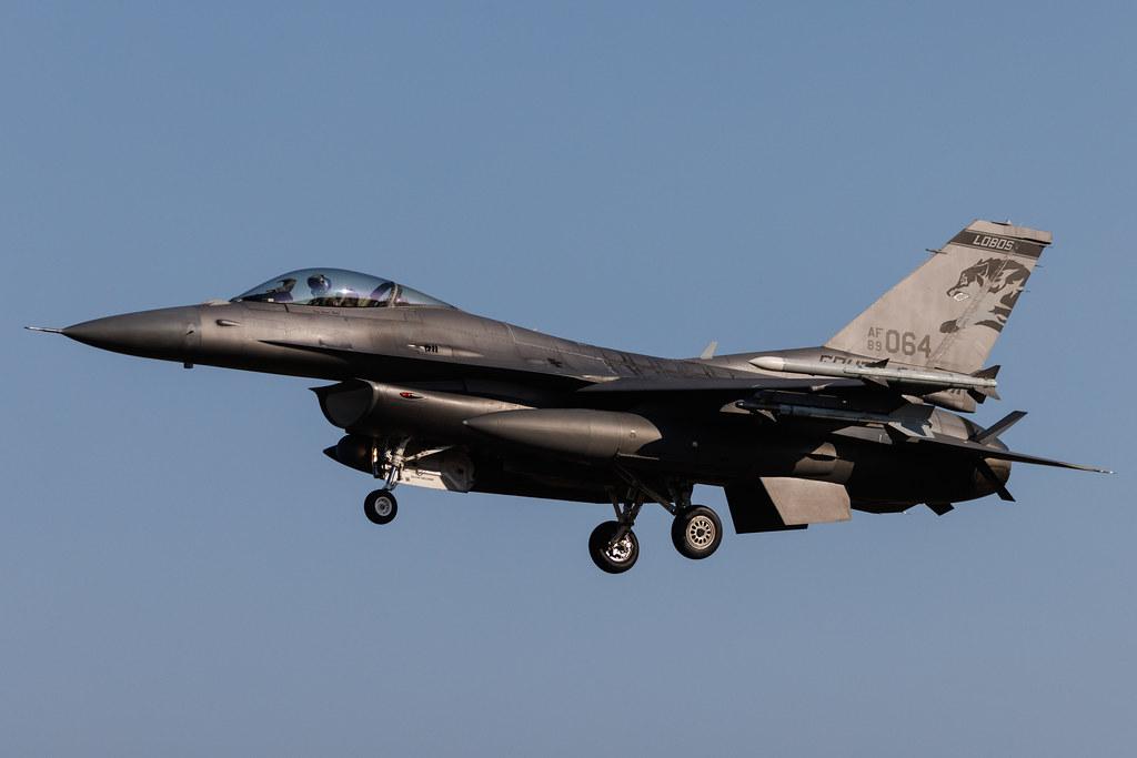 Schleswig Jagel Airport: United States Air Force (USAF) | General Dynamics F-16C Fighting Falcon F16 | 89-2064 | MSN 1C-217