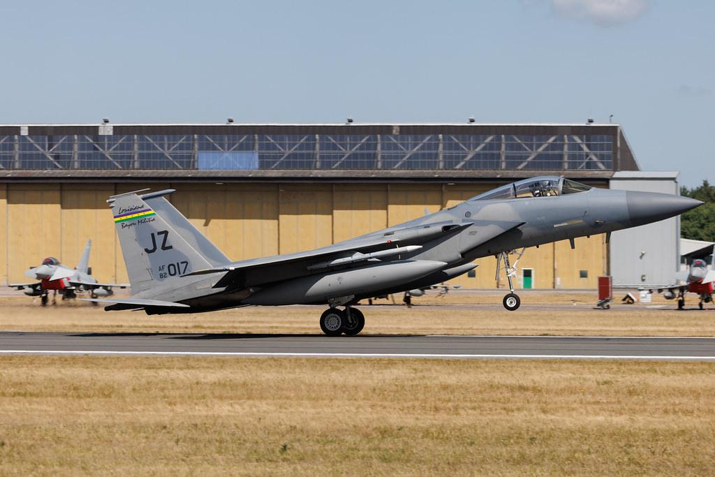 Fliegerhorst Hohn: United States Air Force (USAF) | McDonnell Douglas F-15C Eagle F15 | 82-0017 | MSN 830/C248