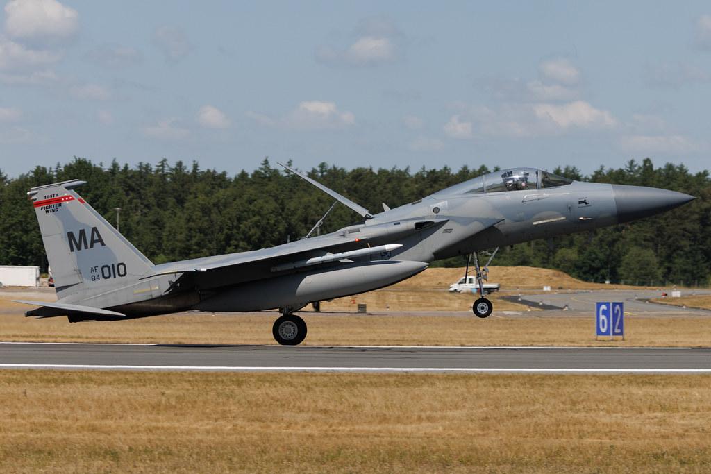 Fliegerhorst Hohn: United States Air Force (USAF) | McDonnell Douglas F-15C Eagle F15 | 84-0010 | MSN 919/C313