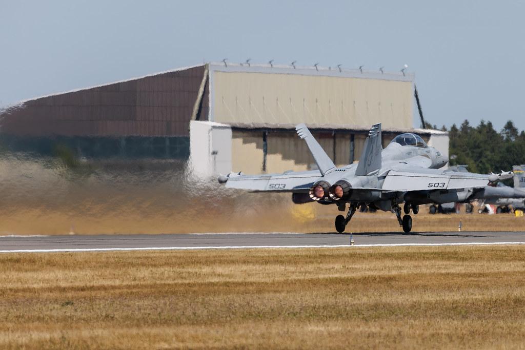 Fliegerhorst Hohn: United States - US Navy (USN) | Boeing EA-18G Growler F18 | 168271 | MSN G53