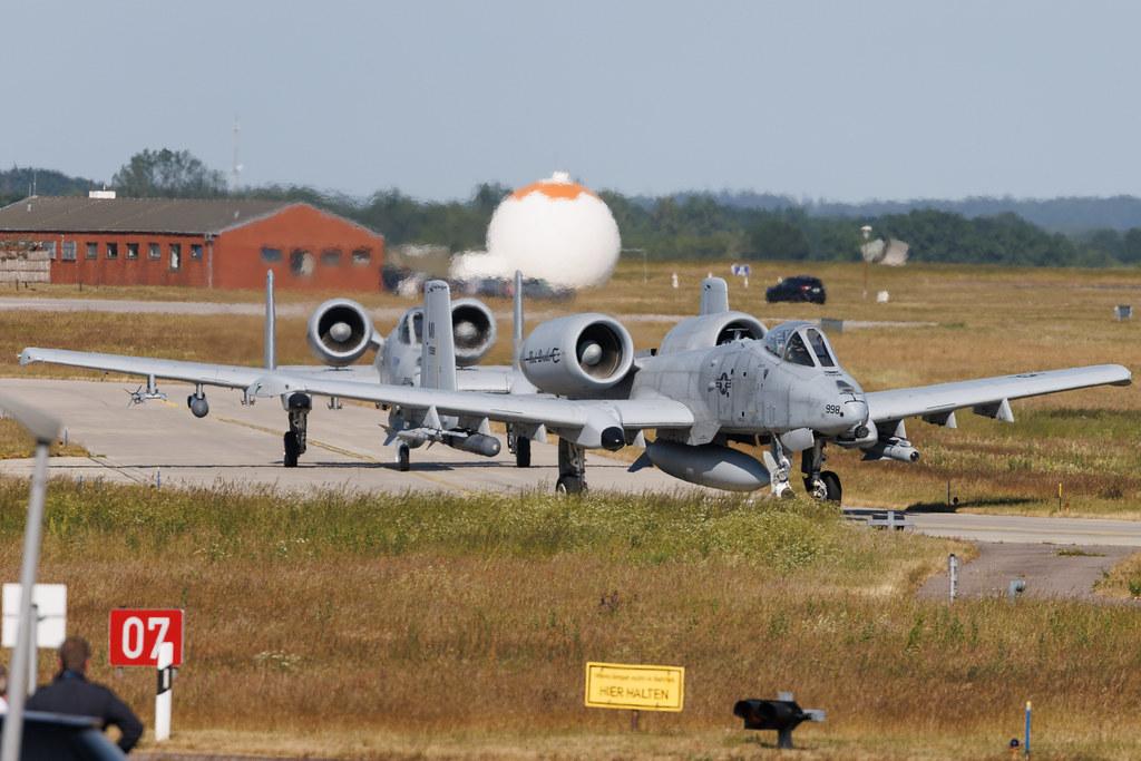 Schleswig Jagel Airport: United States - US Air Force (USAF) | Fairchild A-10A Thunderbolt II A10 | 81-0998 | MSN A10-0693