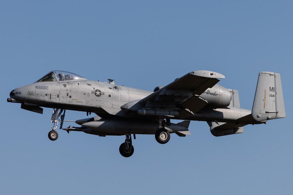 Schleswig Jagel Airport: United States - US Air Force (USAF) | Fairchild A-10C Thunderbolt II A10 | 78-0641 | MSN A10-0261