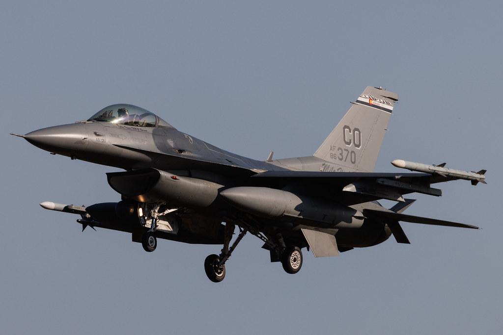 Schleswig Jagel Airport: United States Air Force (USAF) | General Dynamics F-16C Fighting Falcon F16 | 86-0370 | MSN 5C-476