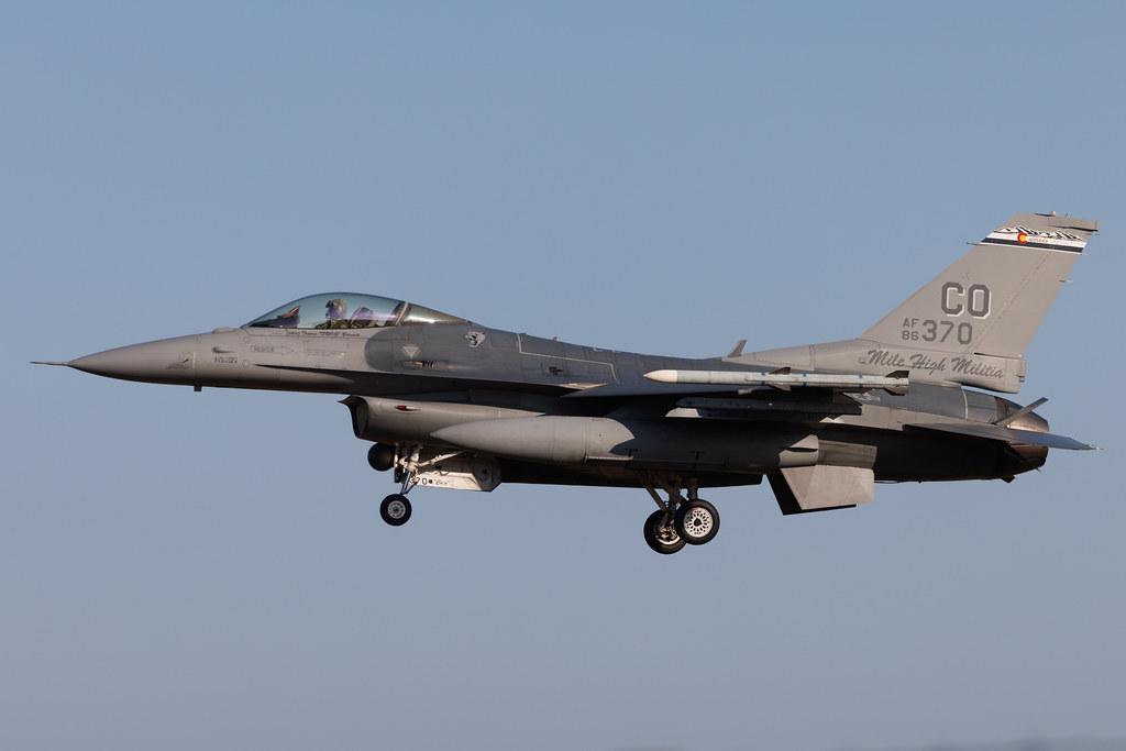 Schleswig Jagel Airport: United States Air Force (USAF) | General Dynamics F-16C Fighting Falcon F16 | 86-0370 | MSN 5C-476