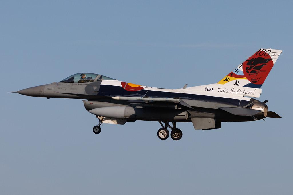 Schleswig Jagel Airport: United States Air Force (USAF) | General Dynamics F-16C Fighting Falcon F16 | 87-0229 | MSN 5C-490