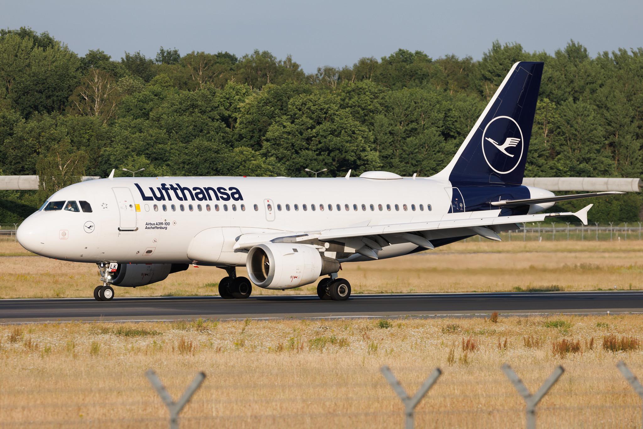 Hamburg Airport: Lufthansa (LH / DLH) | Airbus A319-114 A319 | D-AILK | MSN 0679