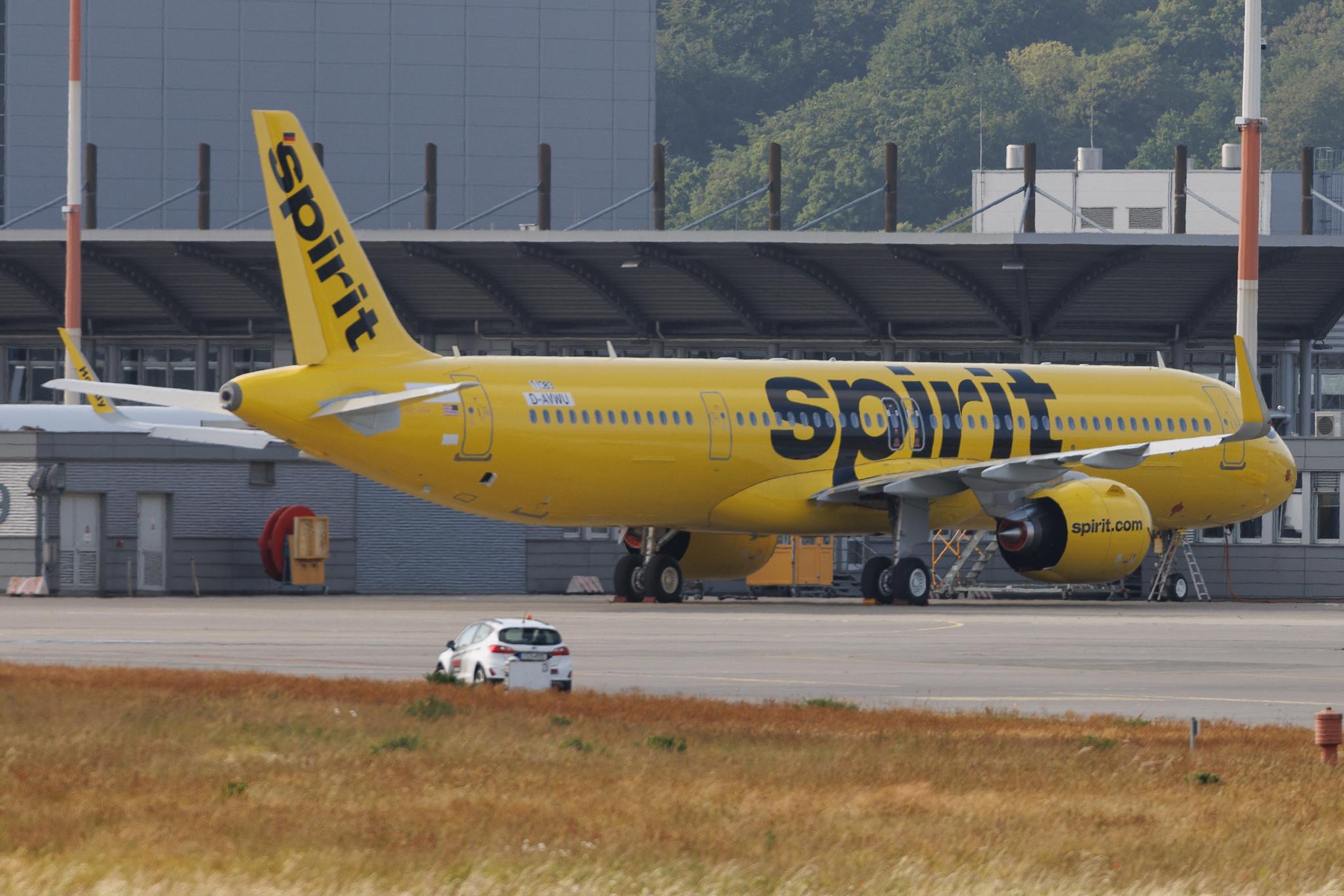 Hamburg Finkenwerder: Spirit Airlines (NK / NKS) | Airbus A321-271NX A21N | D-AVWU | N703NK | MSN 11383