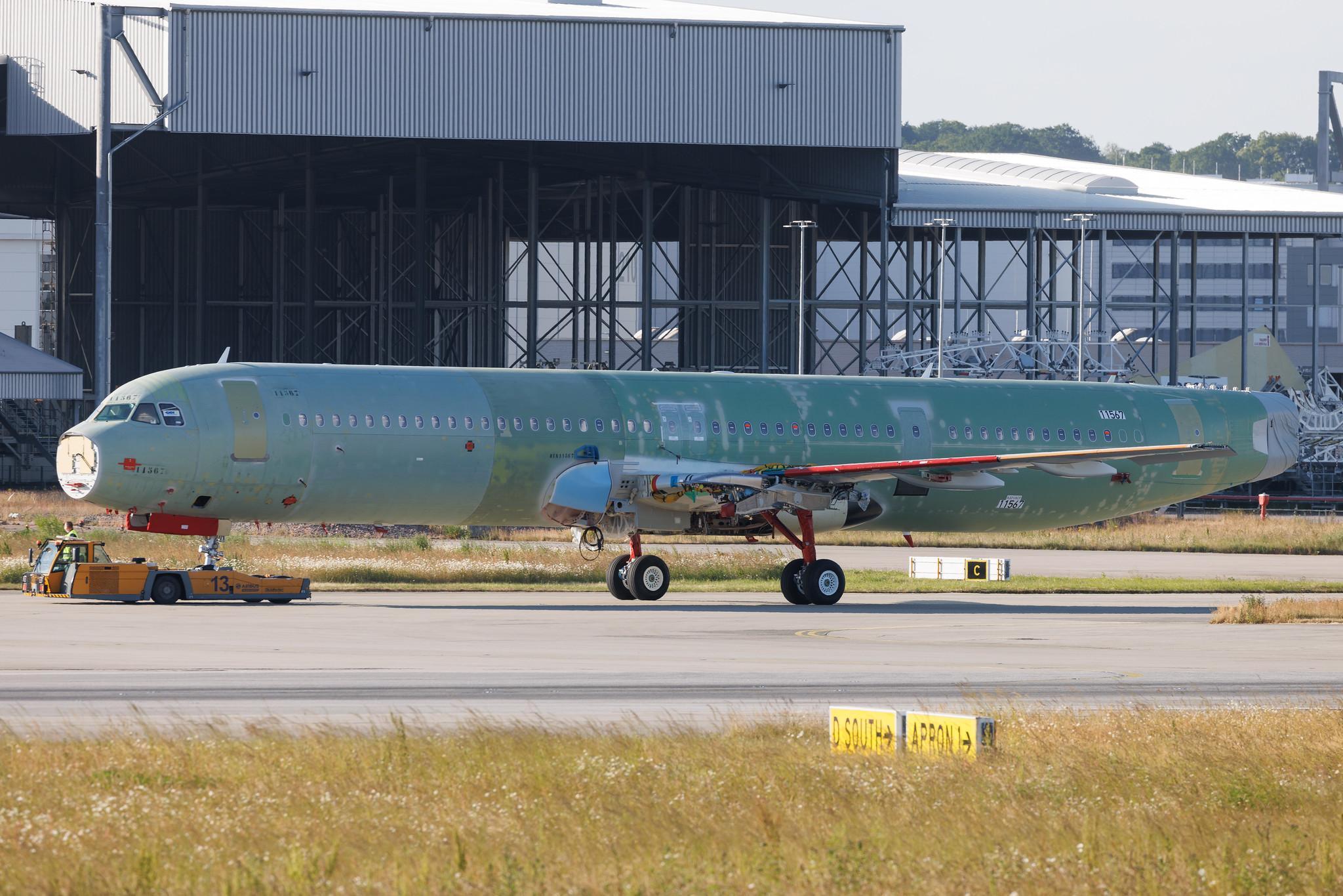 Hamburg Finkenwerder: Gulf Air (GF / GFA) | Airbus A321-253NX A21N | D-AVZM | A9C-XB | MSN 11567