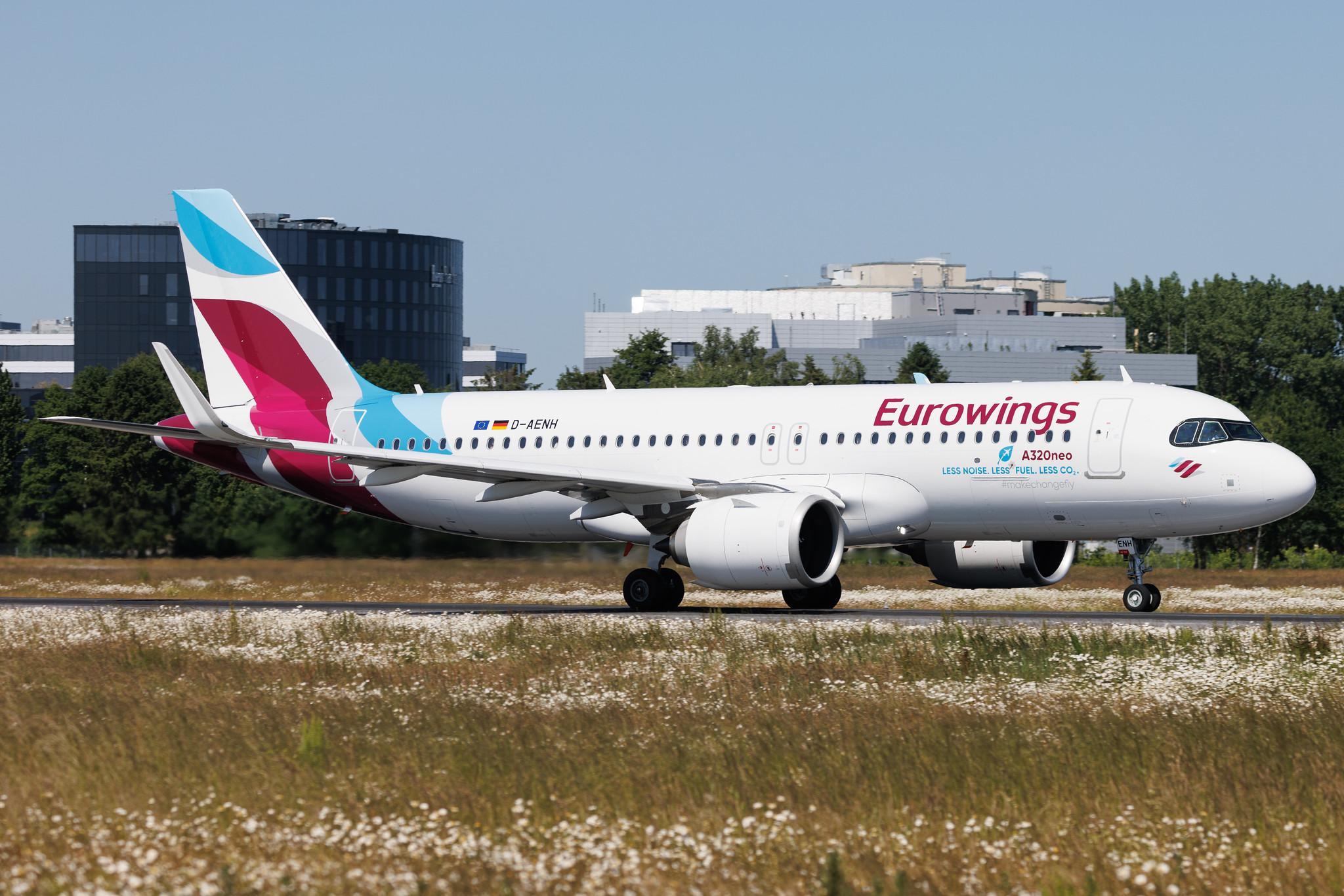 Hamburg Airport: Eurowings (EW / EWG) | Airbus A320-251N A20N | D-AENH | MSN 11125