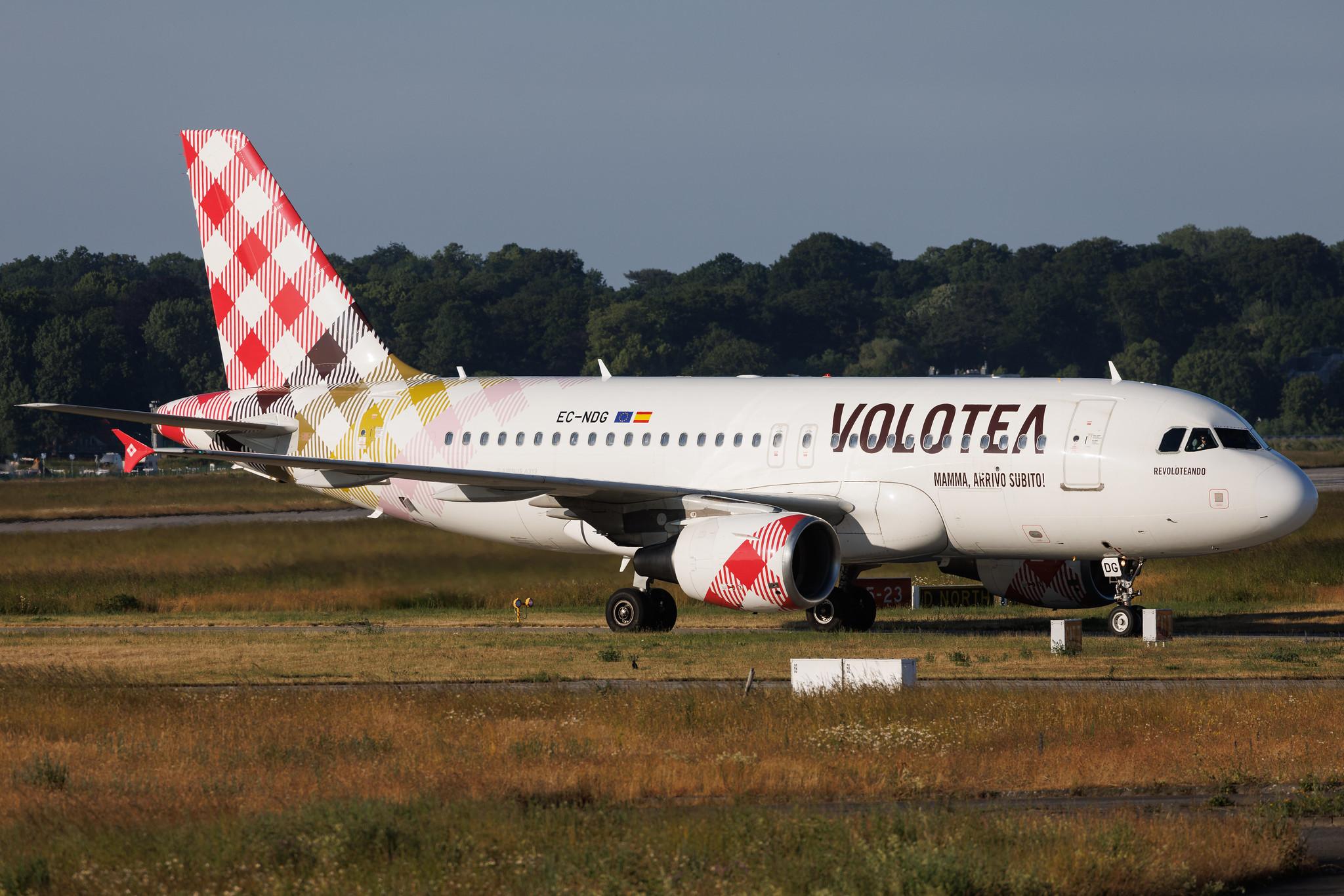 Hamburg Finkenwerder: Volotea (V7 / VOE) | Airbus A319-112 A319 | EC-NDG | MSN 03364