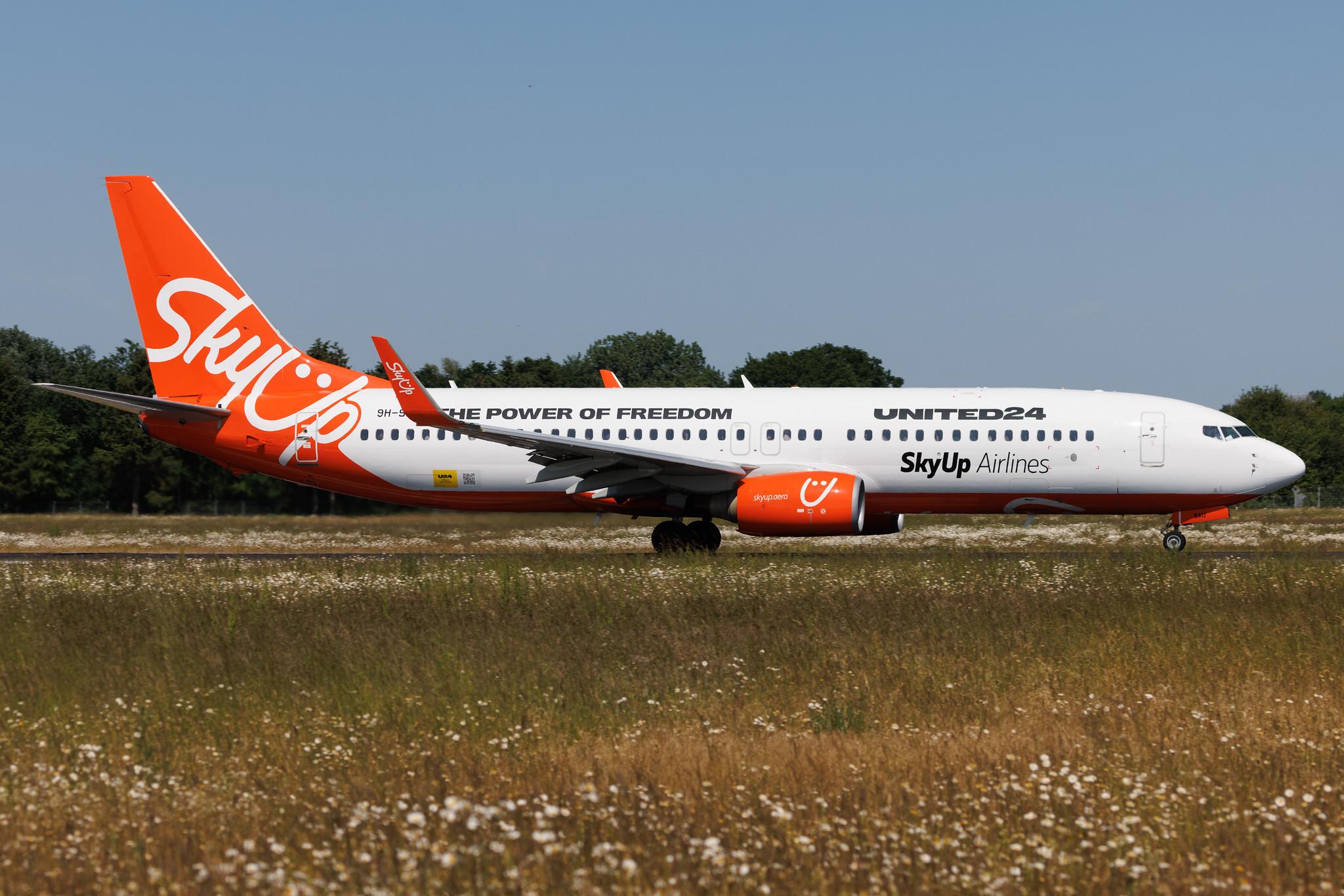 Hamburg Airport: SkyUp Airlines (PQ / SQP) | Operator: SkyUp Europe | Boeing 737-8KN B738 | 9H-SAU | MSN 40249