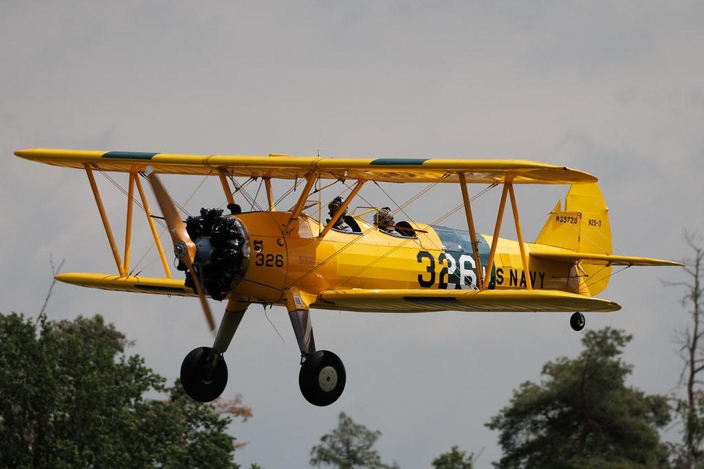 Flugplatz Bienenfarm: Private owner | Boeing N2S-3 Stearman | N3972U | MSN AR-26