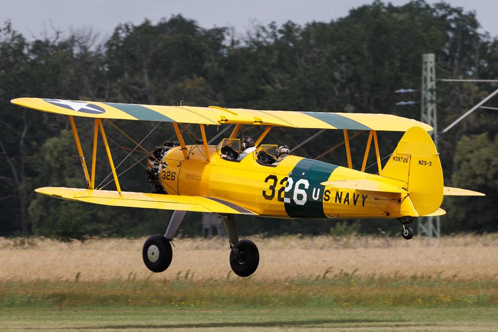 Flugplatz Bienenfarm: Private owner | Boeing N2S-3 Stearman | N3972U | MSN AR-26