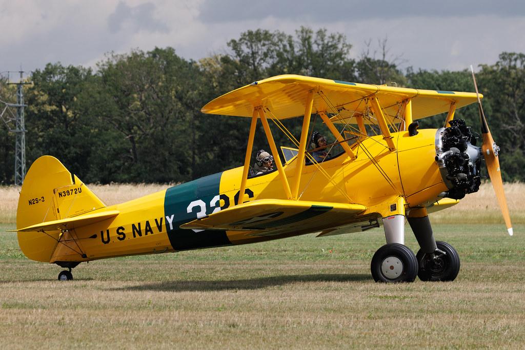 Flugplatz Bienenfarm: Private owner | Boeing N2S-3 Stearman | N3972U | MSN AR-26