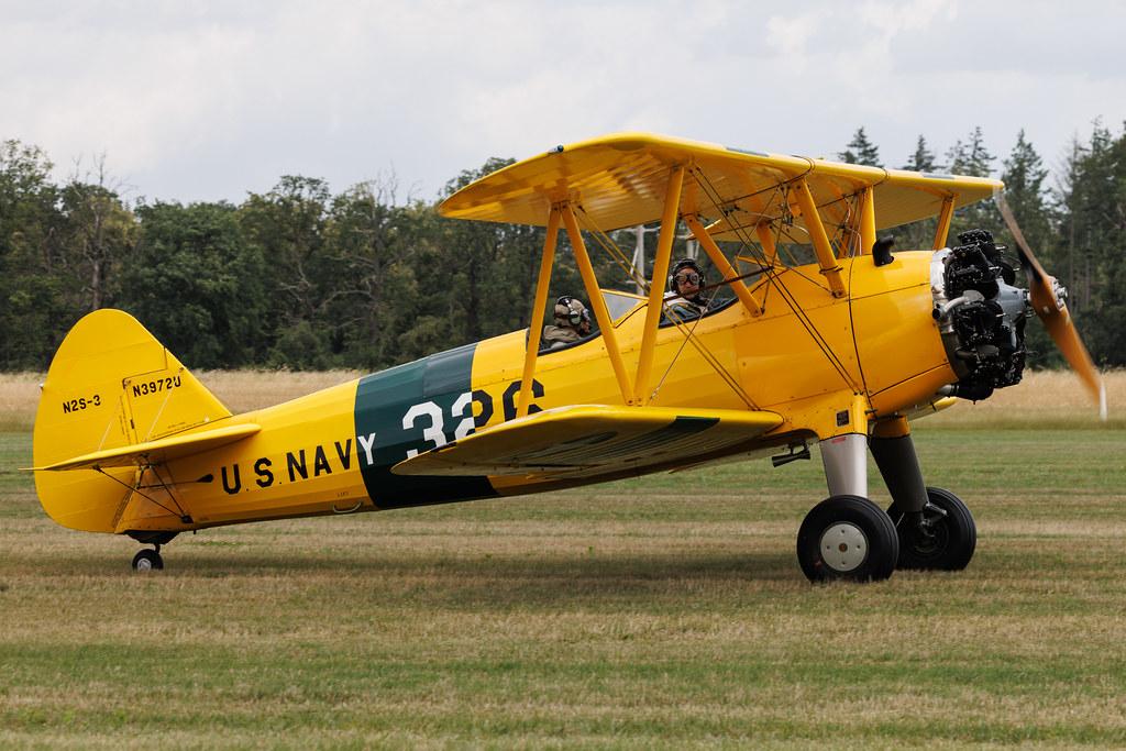 Flugplatz Bienenfarm: Private owner | Boeing N2S-3 Stearman | N3972U | MSN AR-26