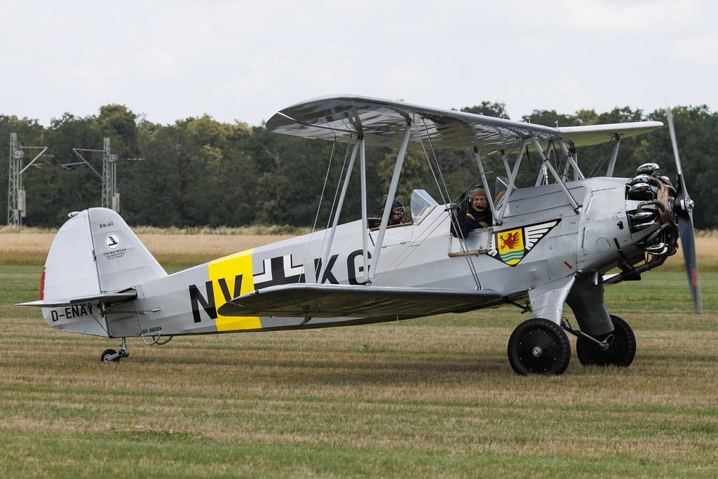 Flugplatz Bienenfarm: Private owner | Focke-Wulf Fw 44J Stieglitz | D-ENAY | MSN 45