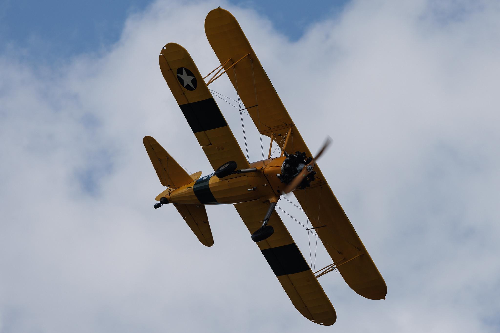 Flugplatz Bienenfarm: Private owner | Boeing N2S-3 Stearman | N3972U | MSN AR-26