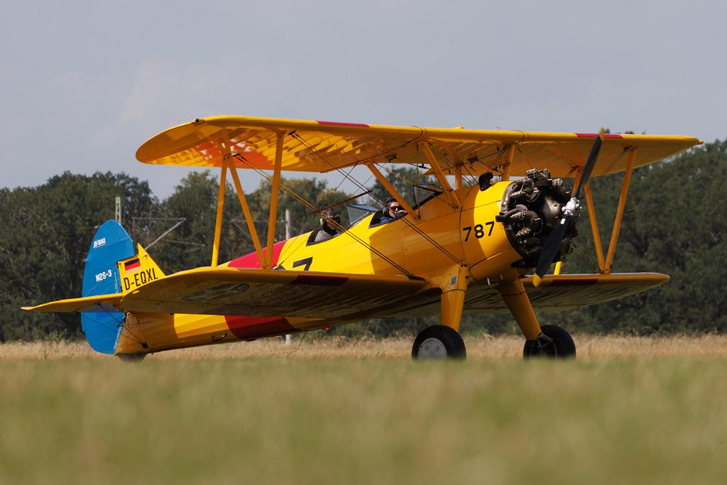 Flugplatz Bienenfarm: Private owner | Boeing N2S-3 Stearman | D-EQXL | MSN 75-658