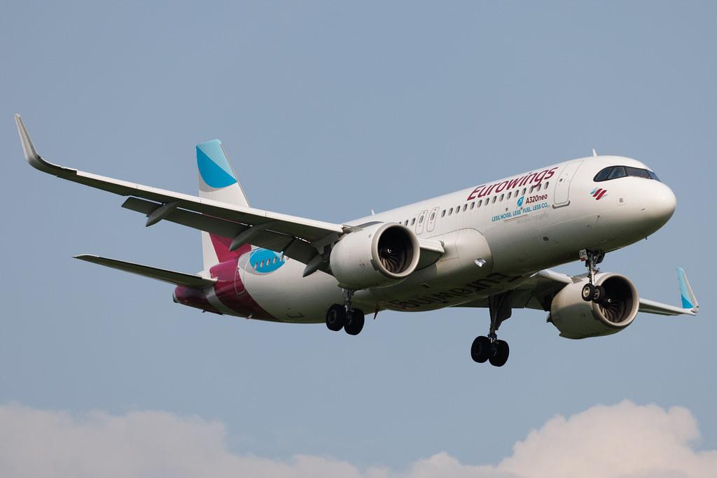 Hamburg Airport: Eurowings (EW / EWG) | Airbus A320-251N A20N | D-AENC | MSN 10826