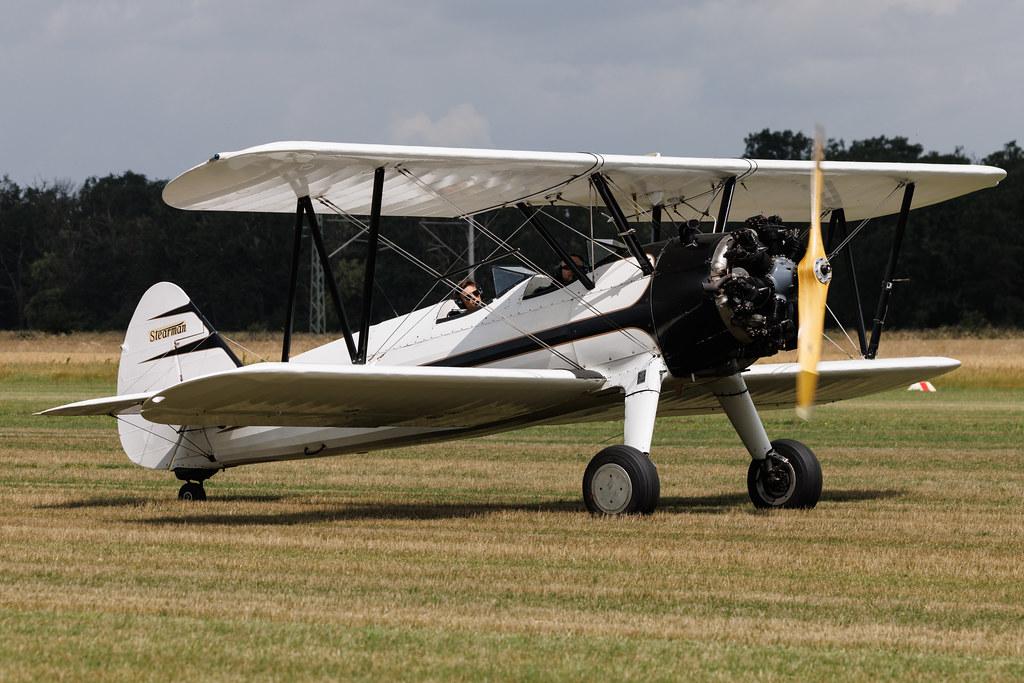 Flugplatz Bienenfarm: Private owner | Boeing-Stearman E75 Kaydet ST75 | N9054H | MSN 758778