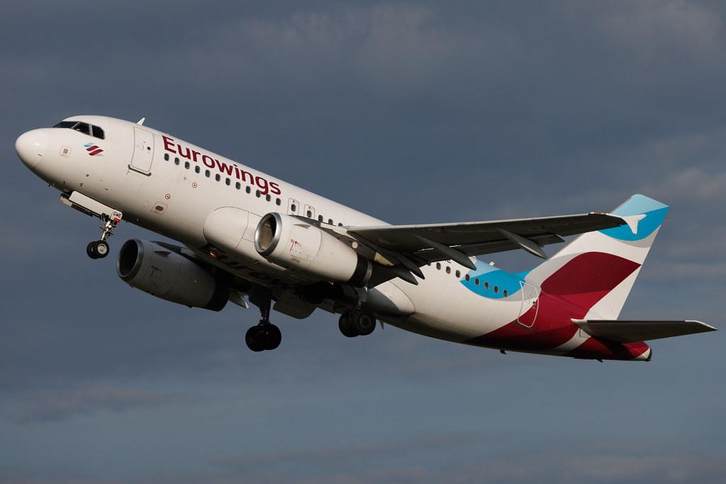 Hamburg Airport: Eurowings (EW / EWG) | Airbus A319-132 A319 | D-AGWE | MSN 3128
