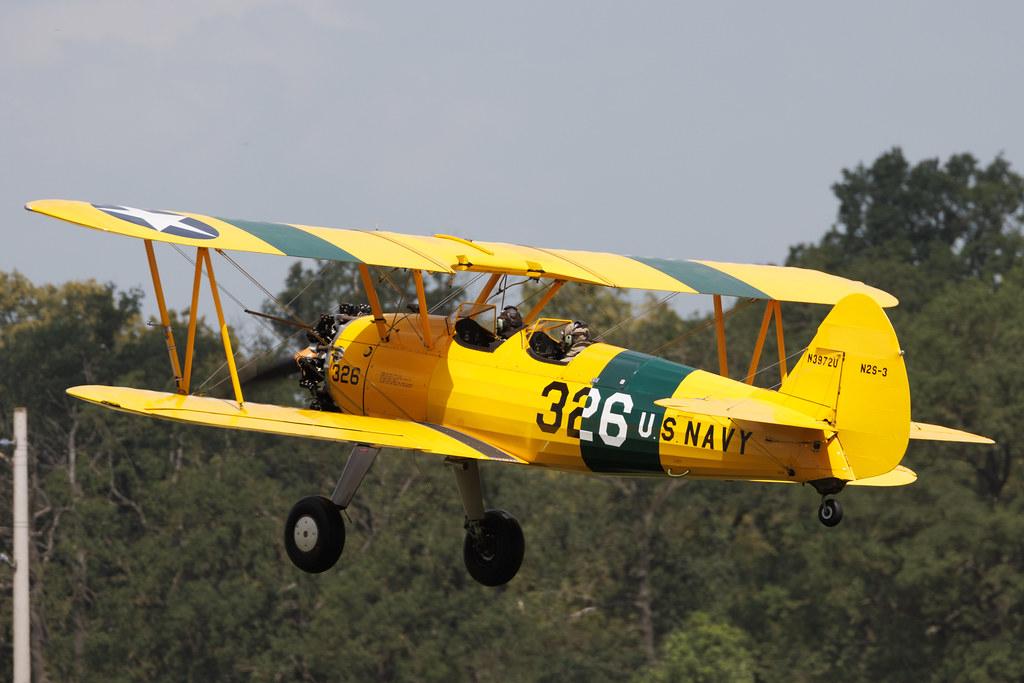Flugplatz Bienenfarm: Private owner | Boeing N2S-3 Stearman | N3972U | MSN AR-26
