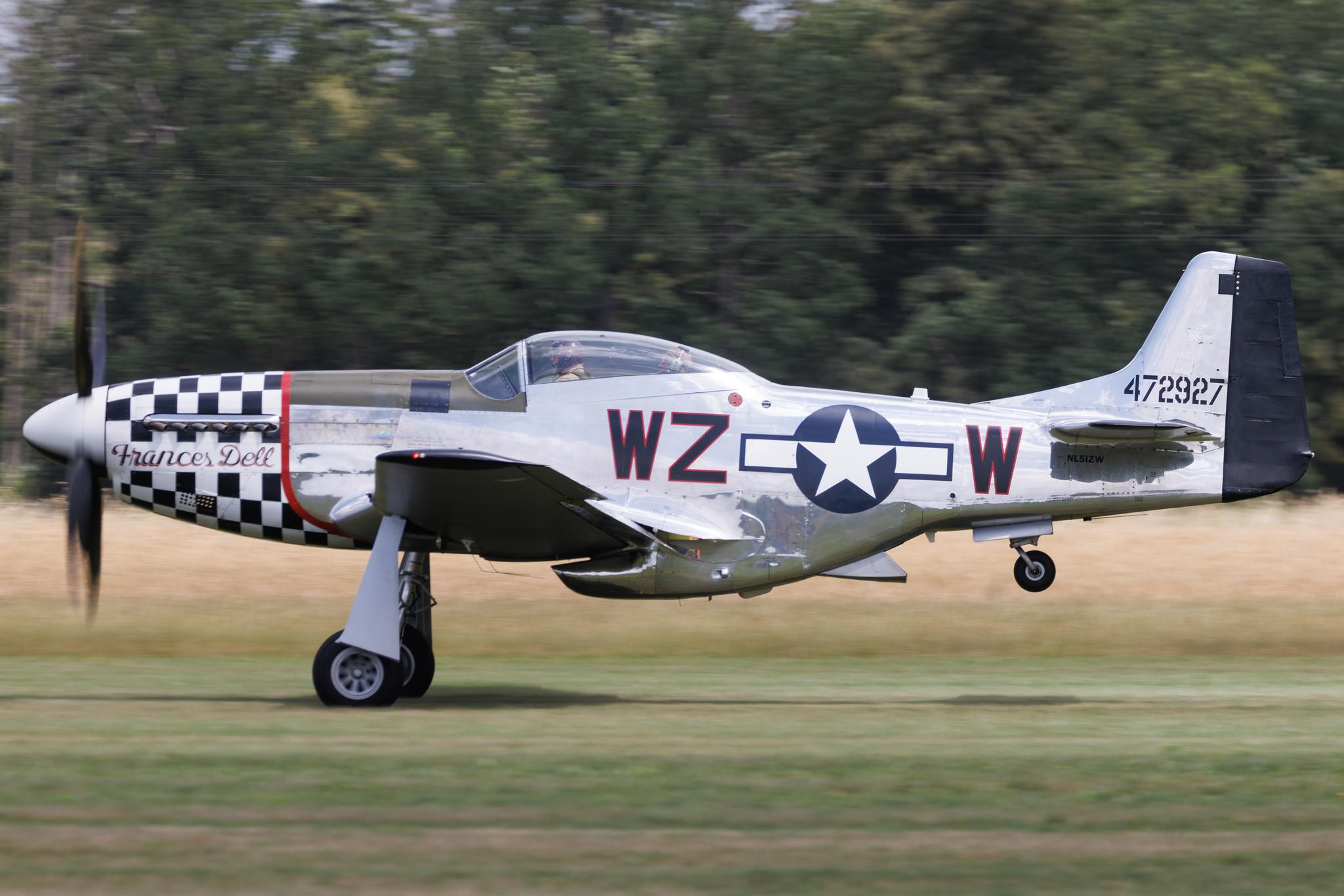 Flugplatz Bienenfarm: Private Owner | North American P-51D Mustang | NL51ZW | MSN 122-40993