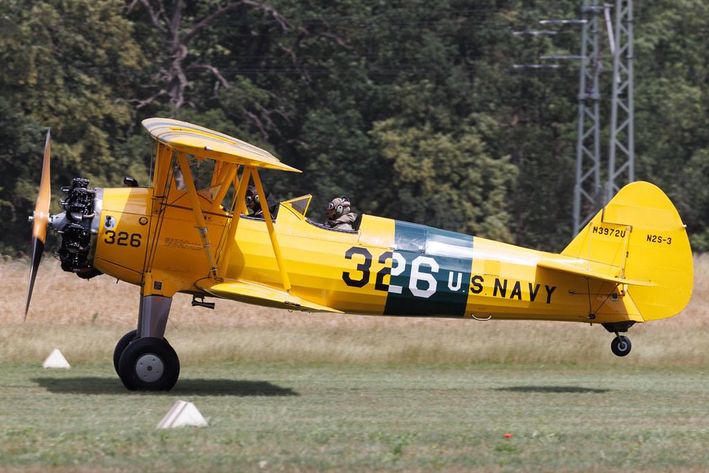 Flugplatz Bienenfarm: Private owner | Boeing N2S-3 Stearman | N3972U | MSN AR-26