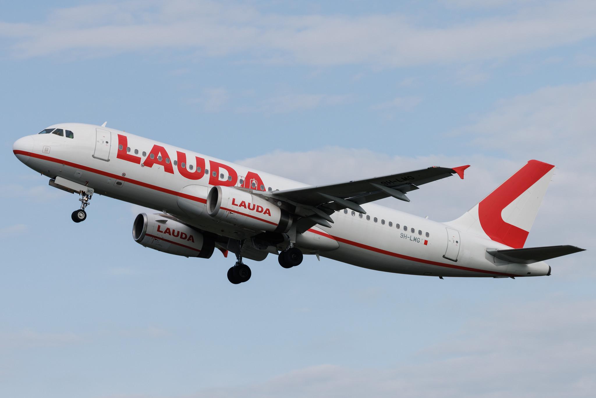 Hamburg Airport: Lauda Europe (LW / LDA) | Airbus A320-232 A320 | 9H-LMG | MSN 04603
