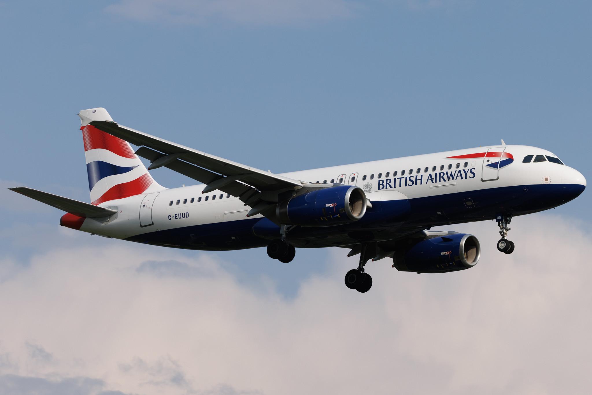 Hamburg Airport: British Airways (BA / BAW) | Airbus A320-232 A320 | G-EUUD | MSN 1760