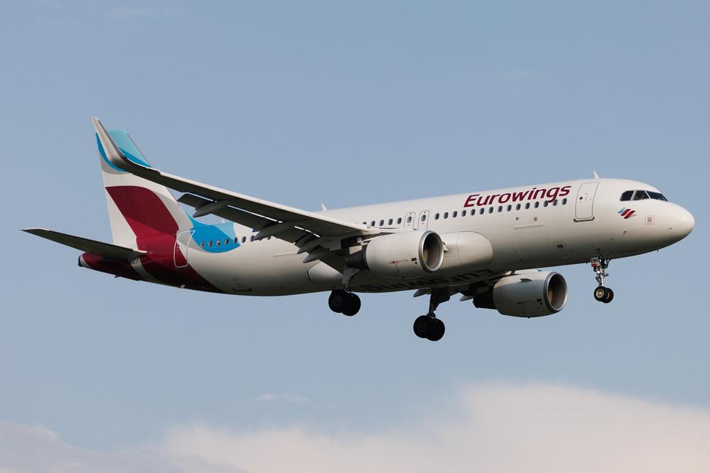 Hamburg Airport: Eurowings (EW / EWG) | Airbus A320-214 A320 | D-AEWO | MSN 7394