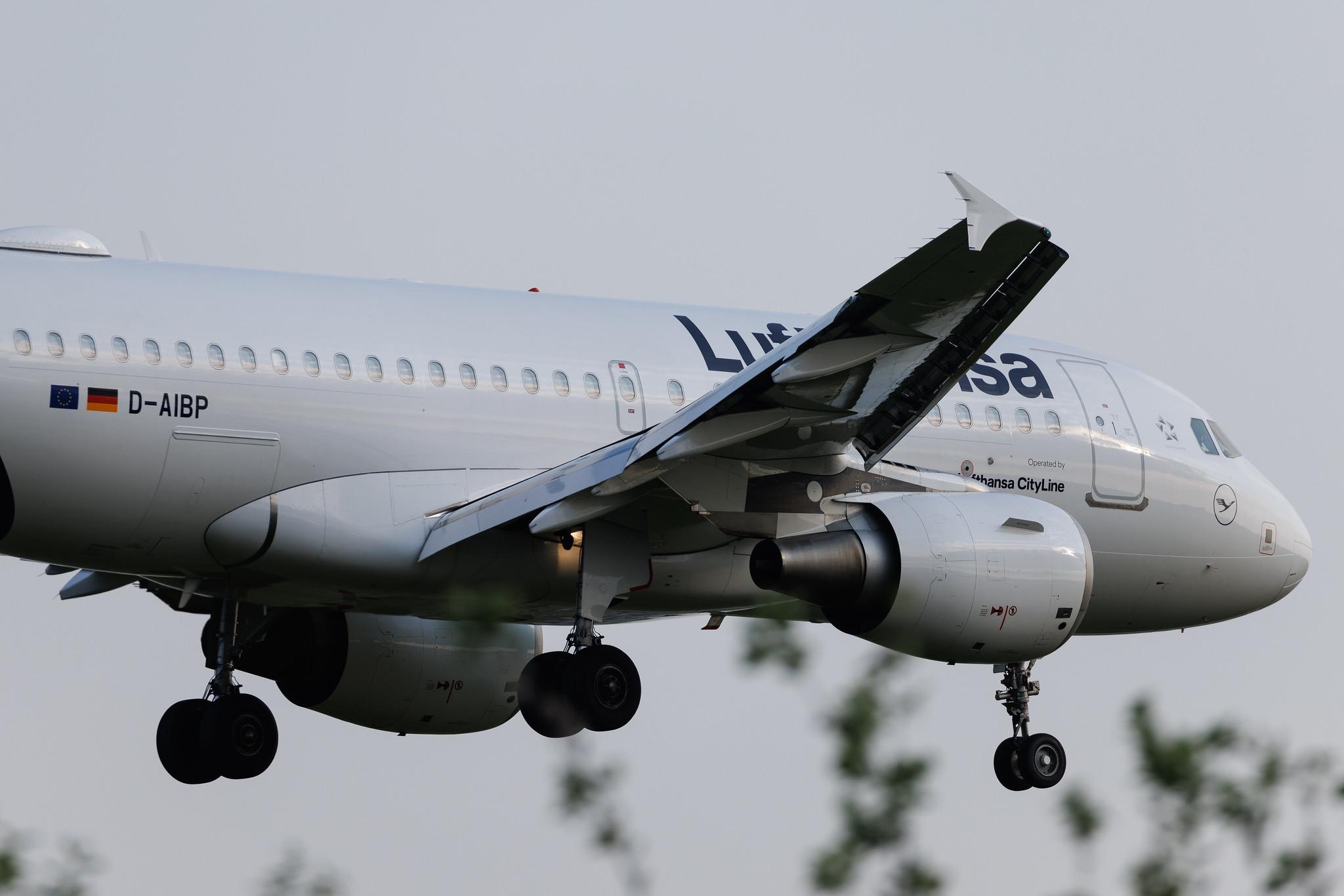 Hamburg Airport: Lufthansa (LH / DLH) | Operator: Lufthansa CityLine | Airbus A319-112 A319 | D-AIBP | MSN 2547