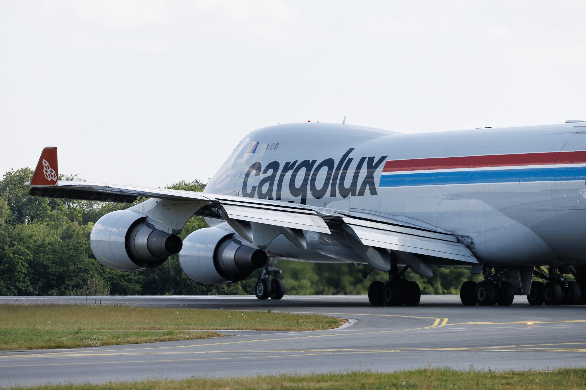 Luxembourg Findel Airport: Cargolux (CV / CLX) | Boeing 747-4HAF(ER) B744 | LX-KCL | MSN 35236