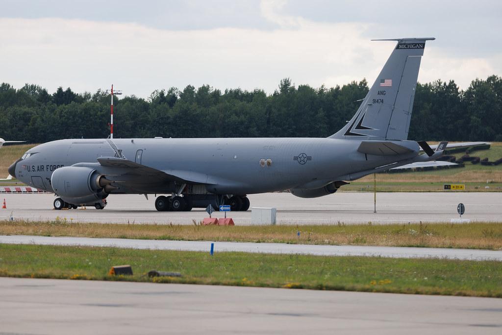 Hamburg Airport: United States - US Air Force (USAF) (/ RCH) | Operator: United States - Air Force | Boeing KC-135T Stratotanker K35R | 59-1474 | MSN 17962