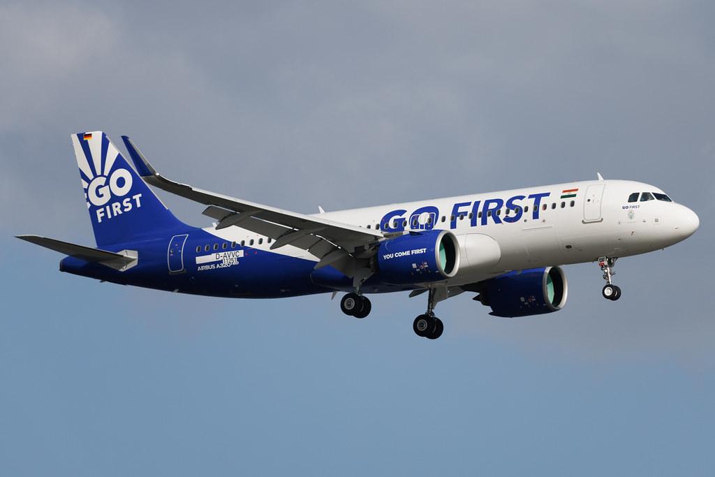 Hamburg Finkenwerder: Go First (G8 / GOW) | Airbus A320-271N A20N | D-AVVC | MSN 11251